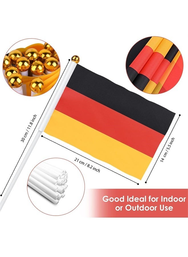 HOMESTAR World Handheld Flags, 48 Countries International Stick Flags -Double Sided Polyester Small World Cup Flag on Stick for 2026 World Cup Olympic International Party Decorations - Image 2
