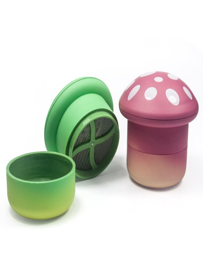 VOVOH Grinder【Mushroom Shape】Kitchen Spice, Tea, Pepper Grinder Set, 2.5 * 3 inches, Colorful (Gradient Purple) - Image 5