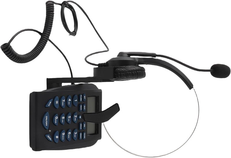 Adjustable Volume Phone Dial Pad Call Center Traffic Telephone for Multitasking Professionals - Image 5