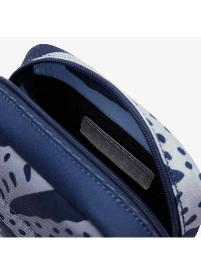 LACOSTE Logo Zip Over Crossbody