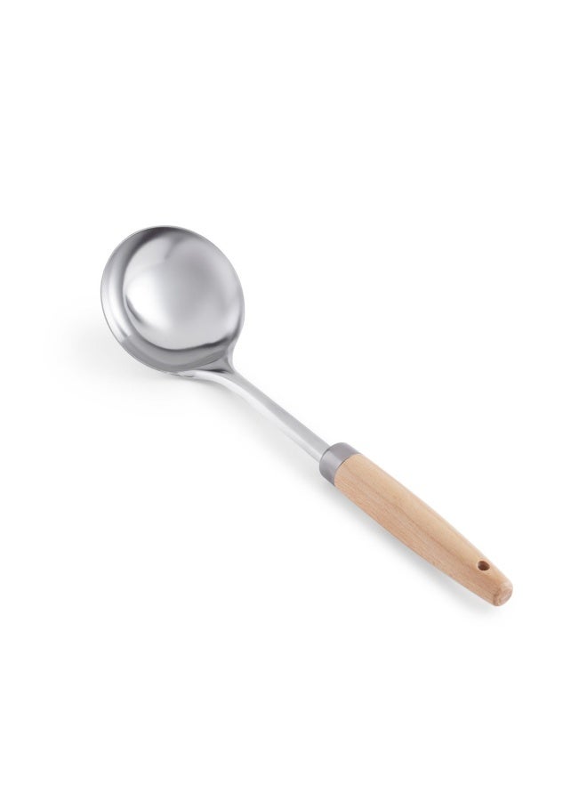 Pan Home Natura Soup Ladle 31.5x9cm - Natural - Image 1