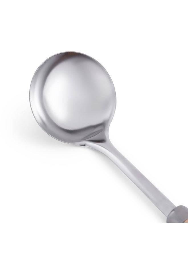 Pan Home Natura Soup Ladle 31.5x9cm - Natural - Image 4