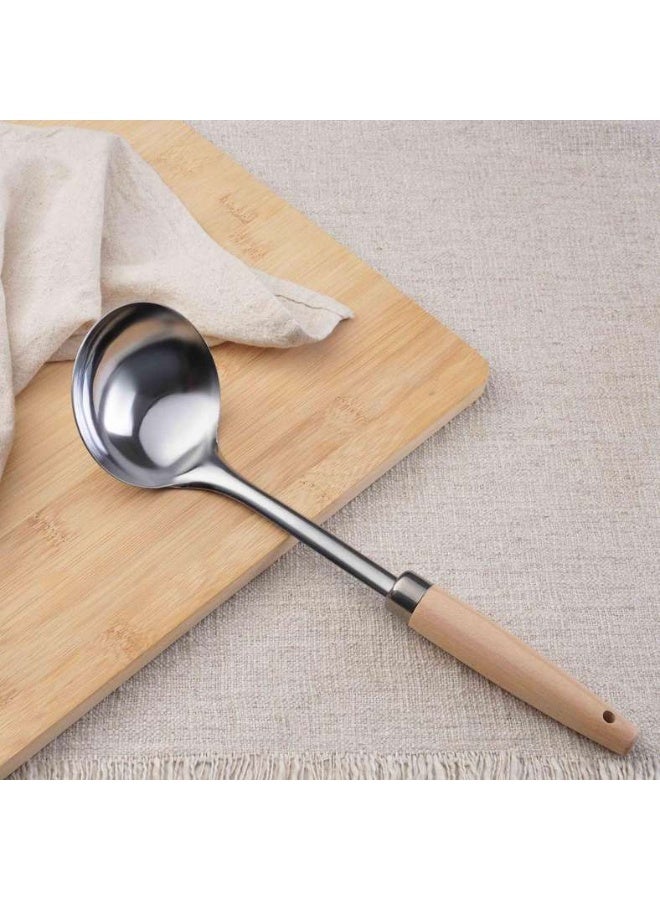 Pan Home مغرفة شوربة ناتورا 31.5x9 سم - طبيعي - Image 2