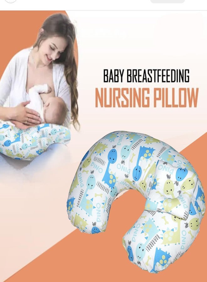 Gordon Nursing Pillow for Breastfeeding with Baby Cushion | Maternity Feeding Pillow with Detachable Baby Head Support | Soft Cotton Removable Washable Cover | Pregnancy Nursing Pillow (Esquire) - Image 2