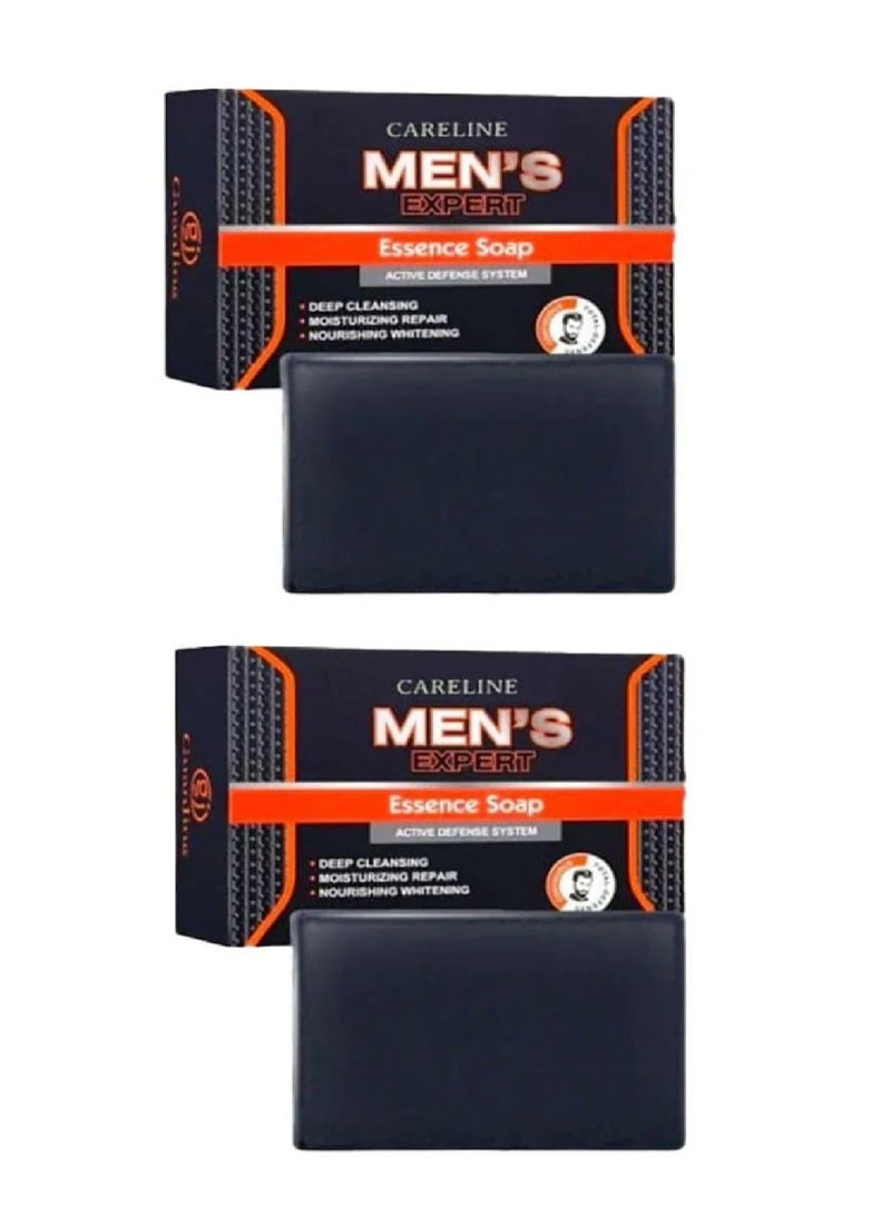 Careline Expert Essence Soap for Men 120g - 2 pieces - Image 1