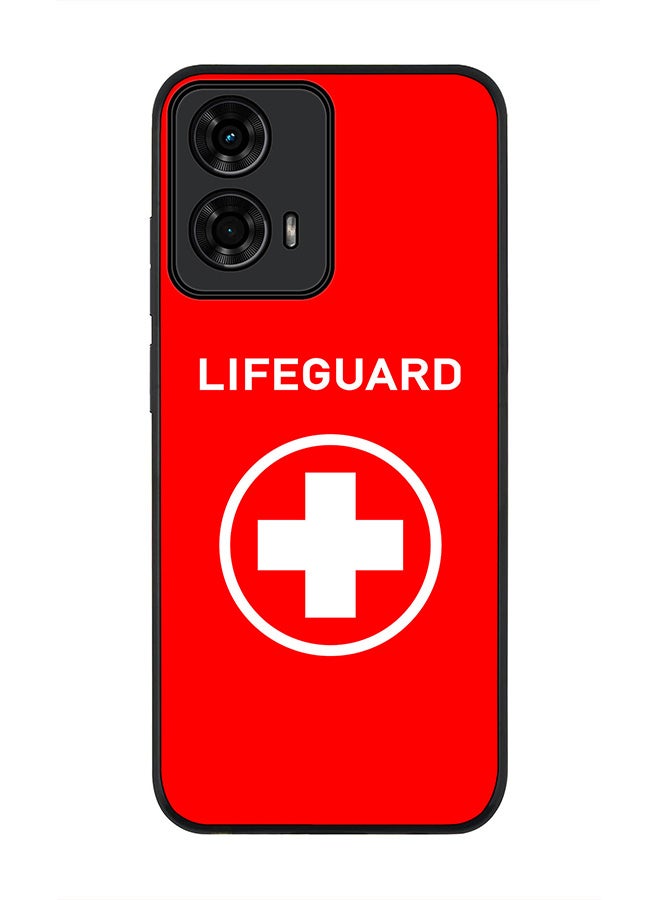 Stylizedd For Motorola Moto G24 / G24 Power Case,Slim fit Camera Protection, Shockproof Thin Phone cover - Lifeguard - Image 1