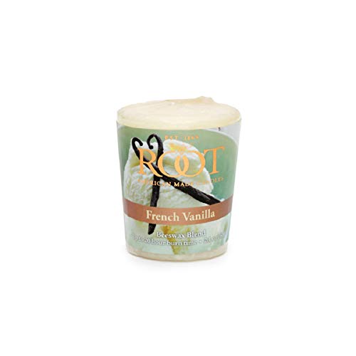 Root Candles Scented Votive Candles Beeswax Blend Premium Handcrafted 20-Hour Votives, 3-Count, French Vanilla - Image 2