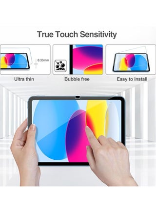 1 Pack Screen Protector for iPad 9th 8th 7th Generation(2021/2020/2019) 10.2 Inch, Tempered Glass Film Guard - view 3