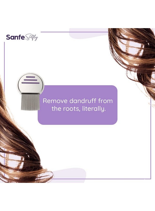 Sanfe مشط سانفي سيلفلي ستانر المضاد للقشرة للشعر - Image 4
