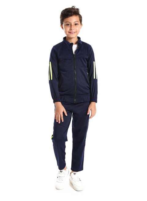 Boys Training Suit WithPockets And Lined Design