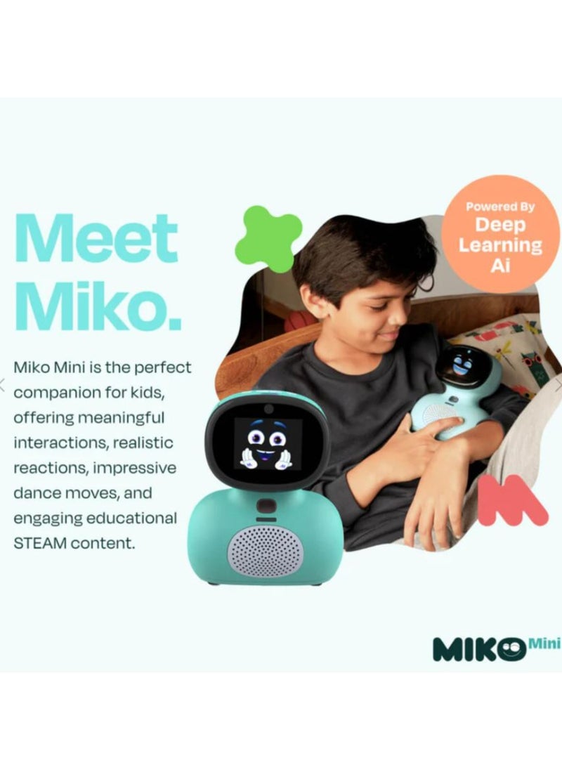 Miko Mini – AI Smart Robot for Kids with Voice Interaction, Learning Activities & Parental Controls