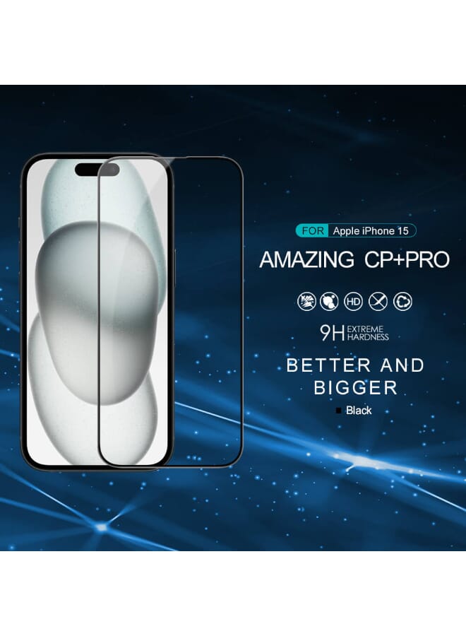 Nillkin Amazing CP+ Pro tempered glass screen protector for Apple iPhone 15 6.1 (2023) - Image 5