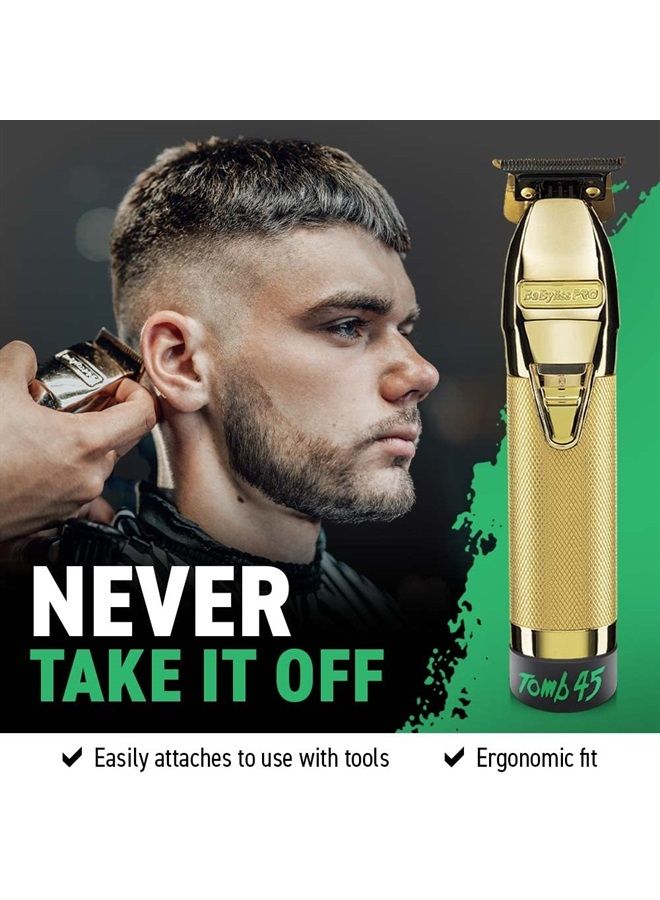 Wireless Charging PowerClip | Cordless Power Clip For Hair Trimmers | Portable Clipper Charging Adaptor for Skeleton FX Trimmer, BaBylissPRO Barberology GOLDFX FX787G | Professional Barber Too