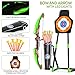 TEMI Bow and Arrow Set for Kids with LED LightsArchery Set with 10 Suction Cup Arrows Quivers  Standing Target Outdoor Toys for Kids Boys  Girls Ages 312 Years Old - Image 4