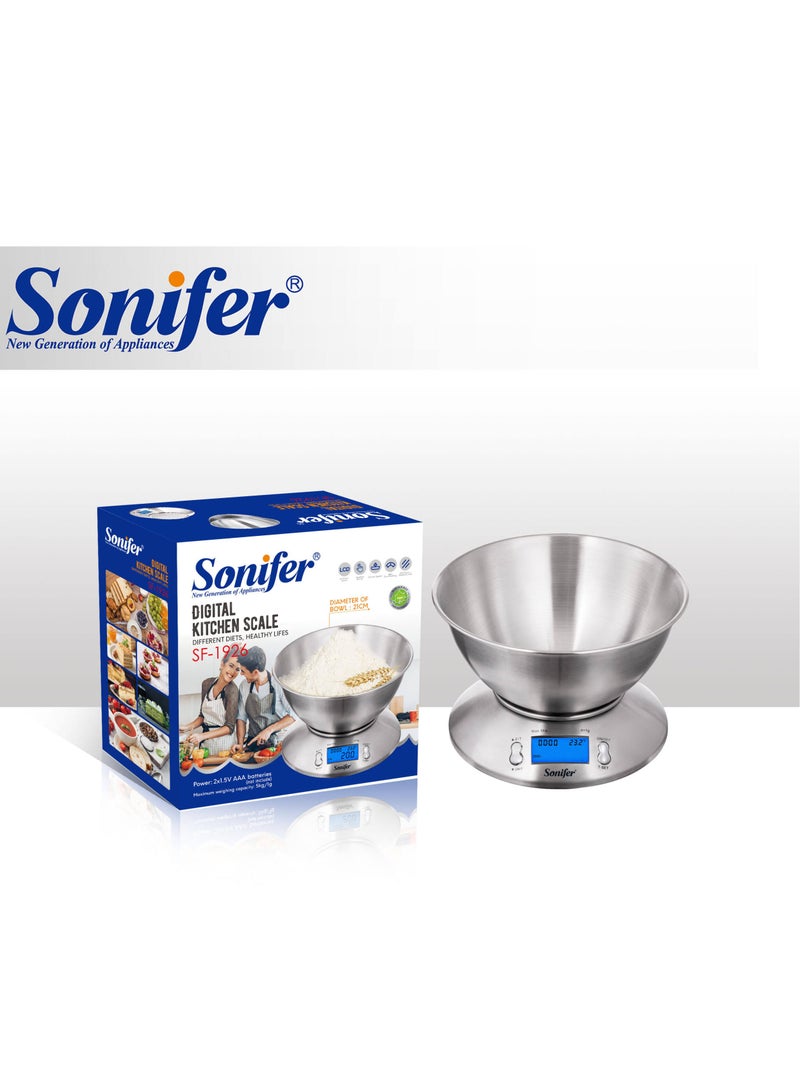 Sonifer SF-1926 Electronic Food kitchen scale 2KG 5KG - Image 2