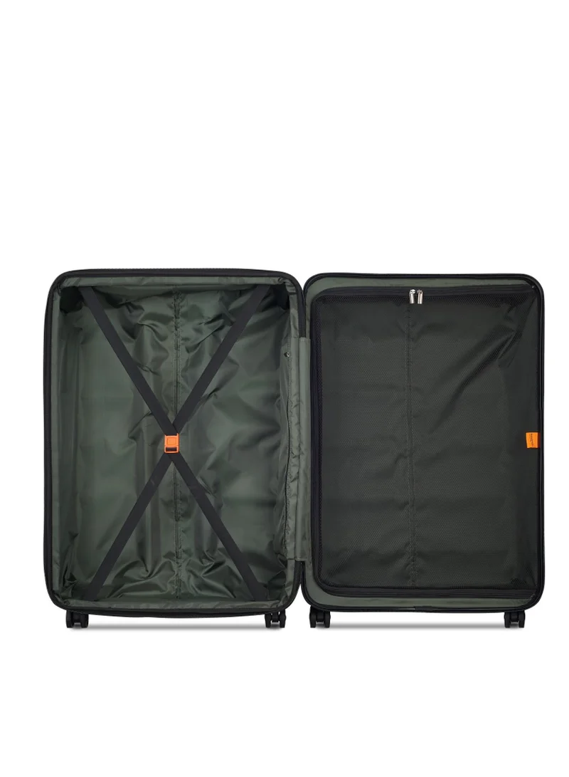 ديلسي _باريس Citadel 82 Cm Expandable 4 Double Wheel Check-In Luggage Trolley  Blue / Black Zip