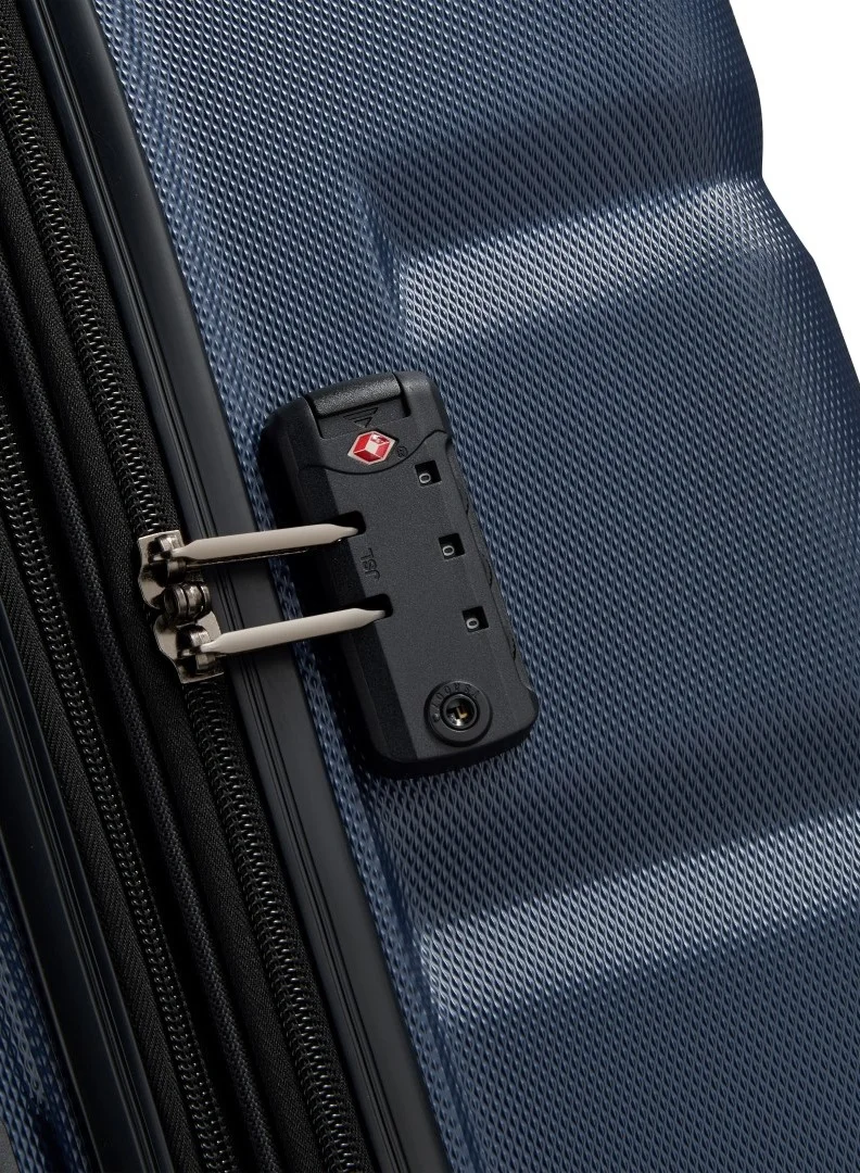 DELSEY Paris  Securitech Citadel By Delsey Paris 82 Cm Expandable 4-Double Wheeled Check-In Luggage Trolley - Blue  | Best Price UAE