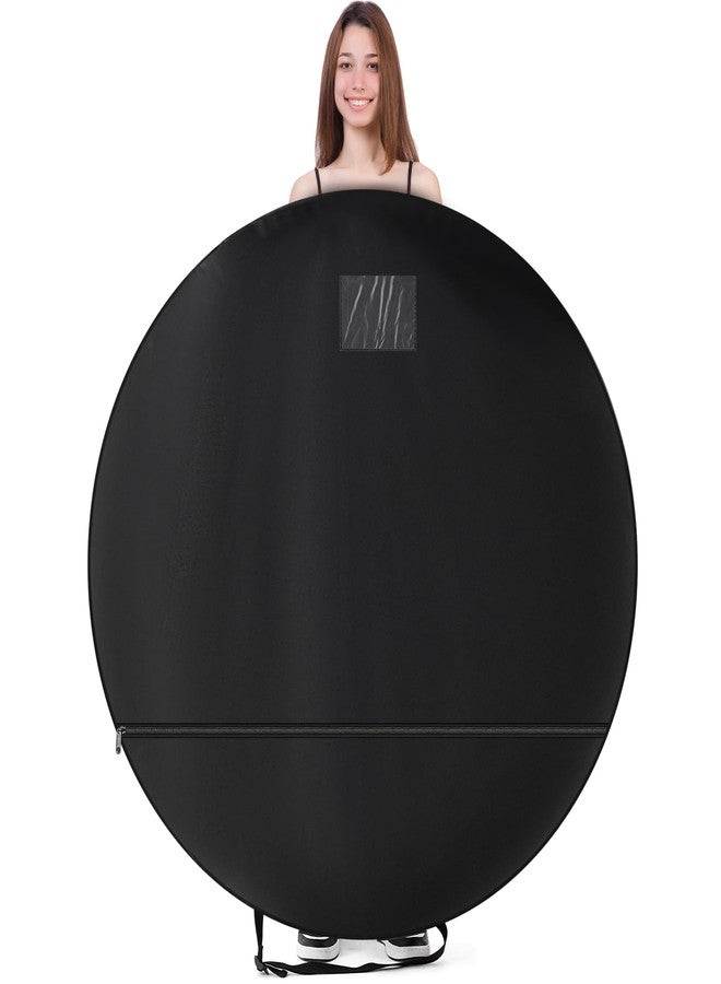 Abbylike 45 Inch Extra Large Tutu Bag Waterproof Foldable Costume Garment Ballet Bag with Inner Strap, Pockets, Travel Storage Costumes, Hanging Clothes for Ballerinas Competitive Dancers - Image 1