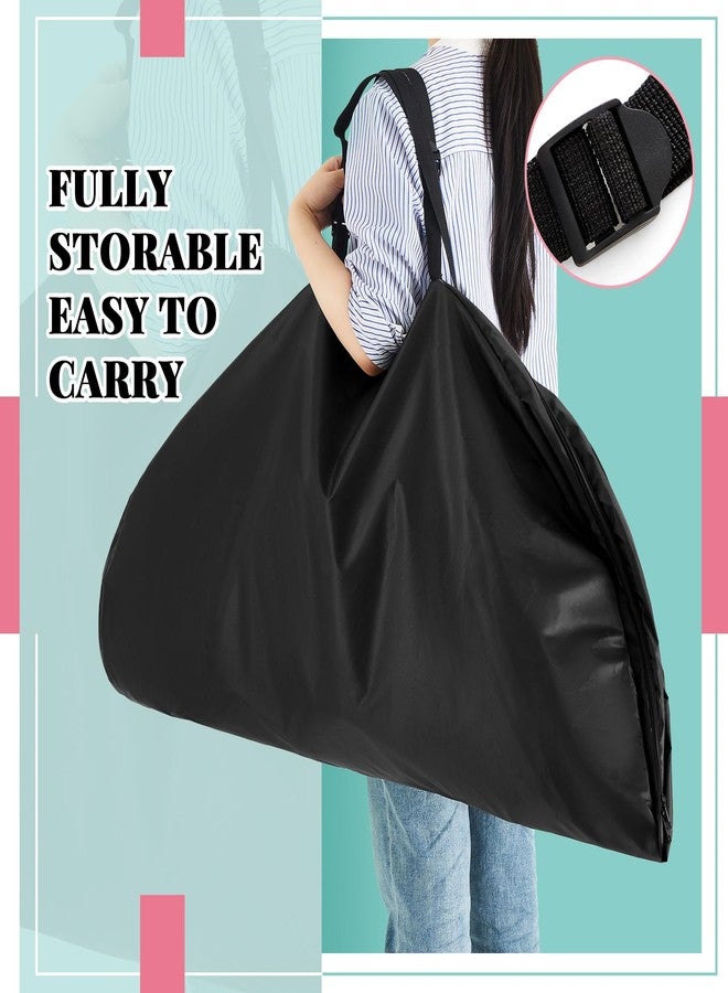 Abbylike 45 Inch Extra Large Tutu Bag Waterproof Foldable Costume Garment Ballet Bag with Inner Strap, Pockets, Travel Storage Costumes, Hanging Clothes for Ballerinas Competitive Dancers - Image 2