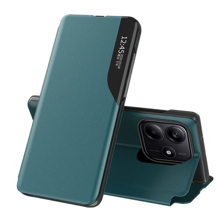 MS غطاء MagSafe بPlastic لـ Redmi Note 14 مع مقاوم للصدمات وحماية من السقوط مع مقاوم للصدمات مع حامل قابل للطي مع مغناطيس قوي باللون أخضر مغناطيسي بوظيفة حامل من البلاستيك باللون الأ. - Image 1