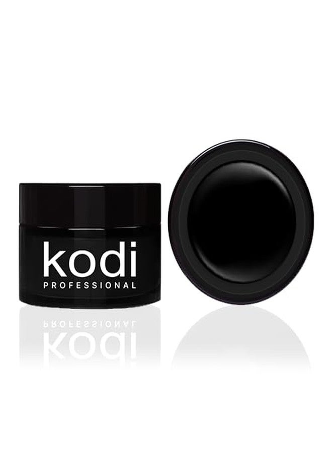 kodi professional Gel Paint Color Nail Art 4ml. Led/Uv for Design Manicure French Glitter (Gel Paint №2 (classic black)) - Image 1