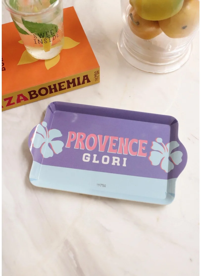 The Mia Provence Mini Tray Lilac 24X14 cm