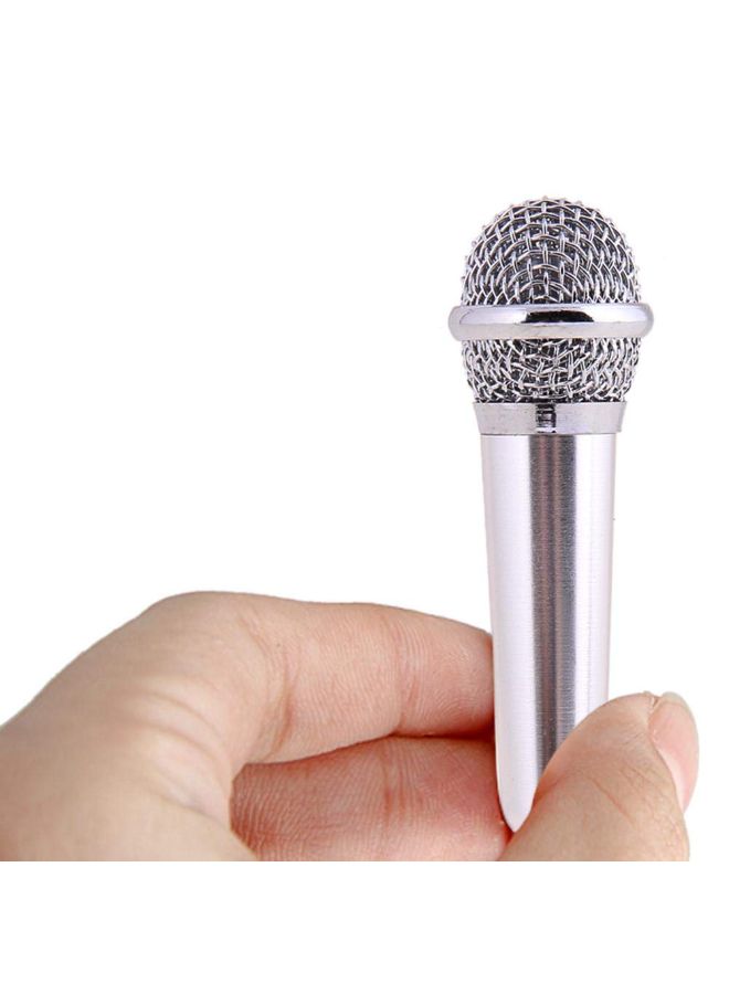 Alyashmac Portable Mini 3.5mm Microphone For Smart Phone 3164800182 Silver - Image 2