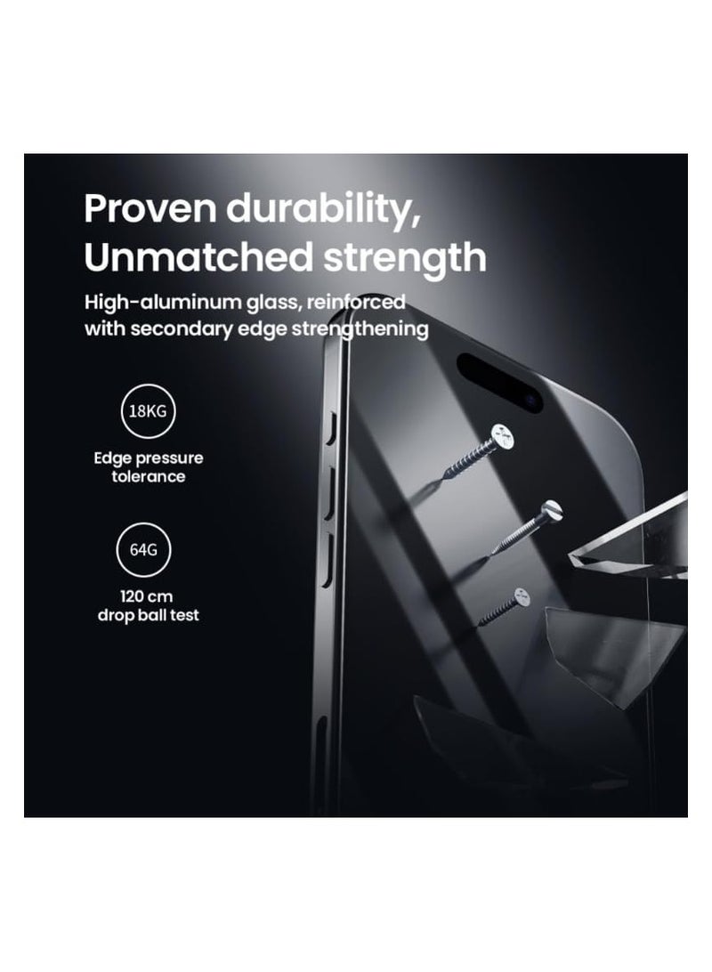 Nillkin Amazing Full Coverage Cp plus Pro Anti Explosion Tempered Glass Screen Protector 2.5D Fits Apple iPhone 16 Plus 0.25mm - Black - Image 5