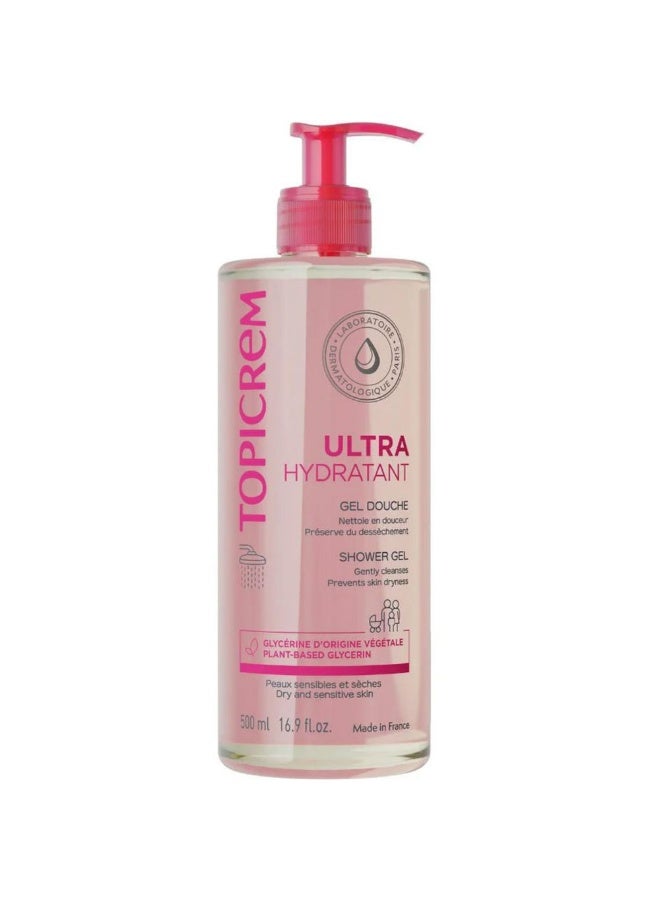 Topicrem Uh Gentle Cleansing Gel 500ml - Image 1
