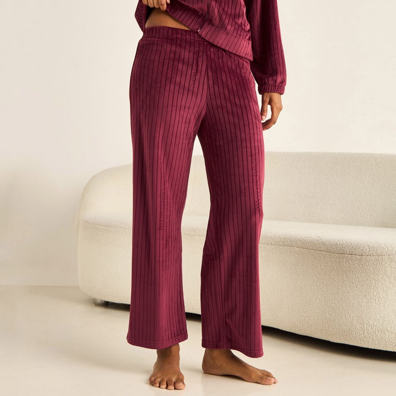 سبلاش فيڤ طقم بيجاما قميص بياقة وسروال - Image 4