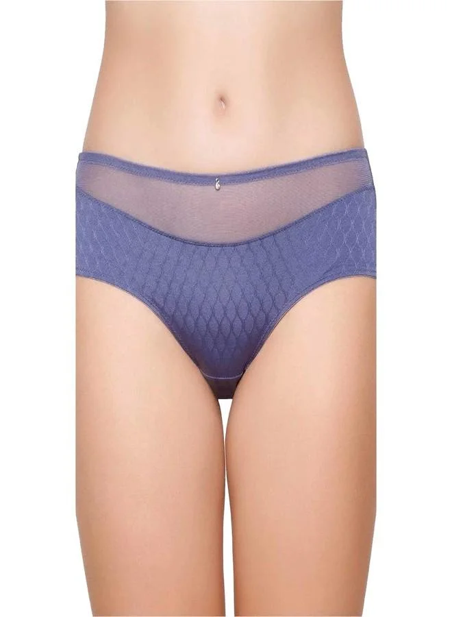 Triumph Triumph International Women's Polyamide Modern Solid Underwear (Pack of 1) (756I408 DW_Blue_L)