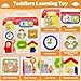 HYES Montessori Busy Board for Toddlers 13 24Musical Toy for 1218 Month Age Early Educational Learning Birthday for 1 Year Old Boys Girls - Image 4