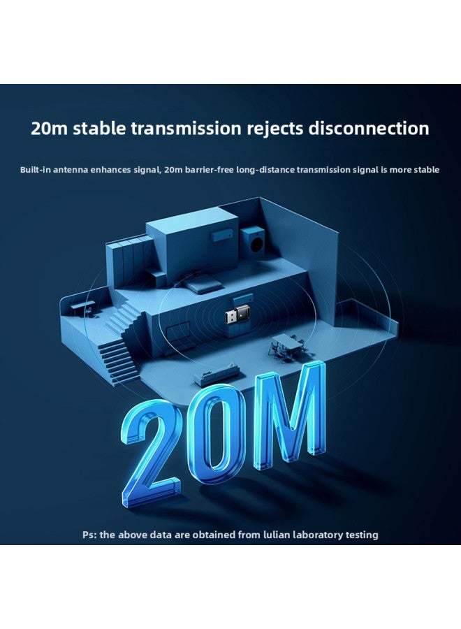 Green Alliance Bluetooth Adapter For Desktop Computer USB Module Wireless Earphones Keyboard No Driver Required-Color:90225 【Bluetooth 5.3 Hook】】 - Image 5