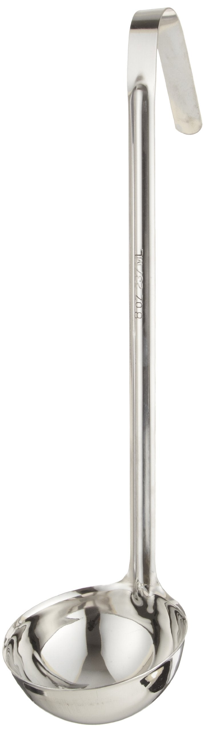 Adcraft LIPC-8 8 oz Stainless Steel Deluxe Ladle - Image 3
