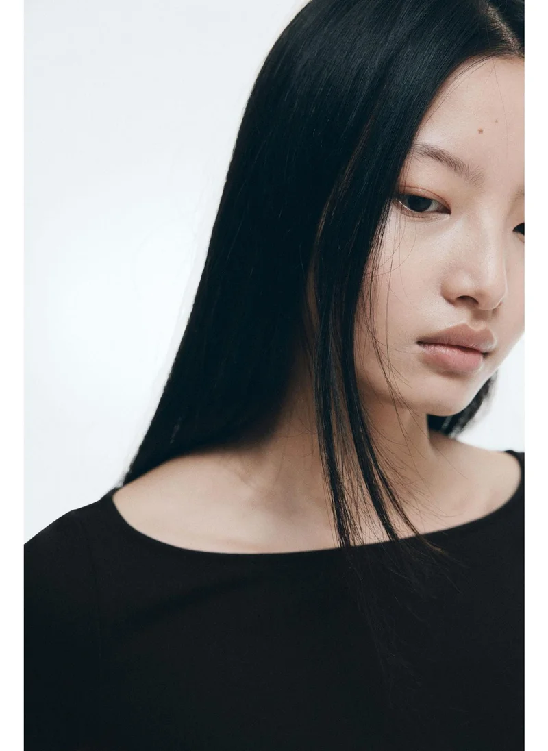 H&M Boat-neck top