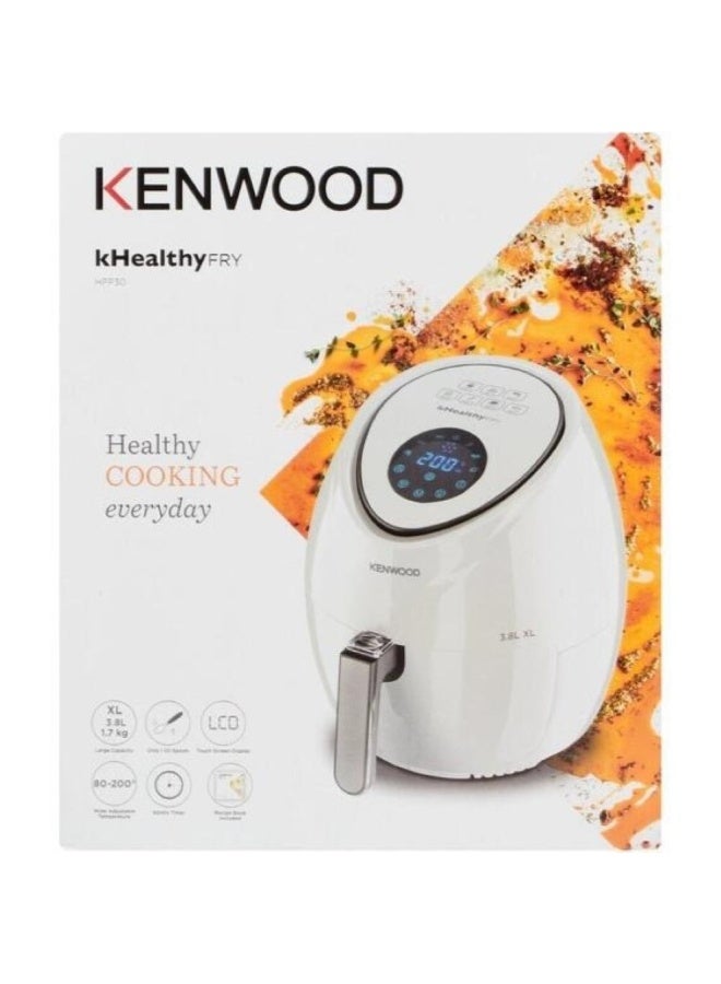 KENWOOD Khealthy Fry HFP30 Digital Air Fryer Non-Stick 1.7Kg XL, Capacity 1500W 3.8 L 1500 W HFP30 Offwhite - Image 3
