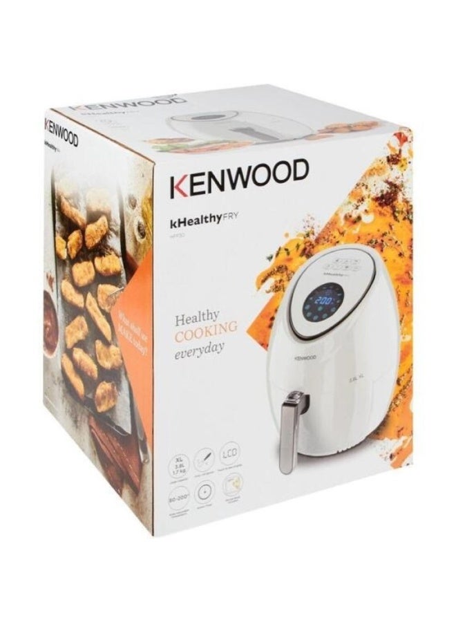 KENWOOD Khealthy Fry HFP30 Digital Air Fryer Non-Stick 1.7Kg XL, Capacity 1500W 3.8 L 1500 W HFP30 Offwhite - Image 2