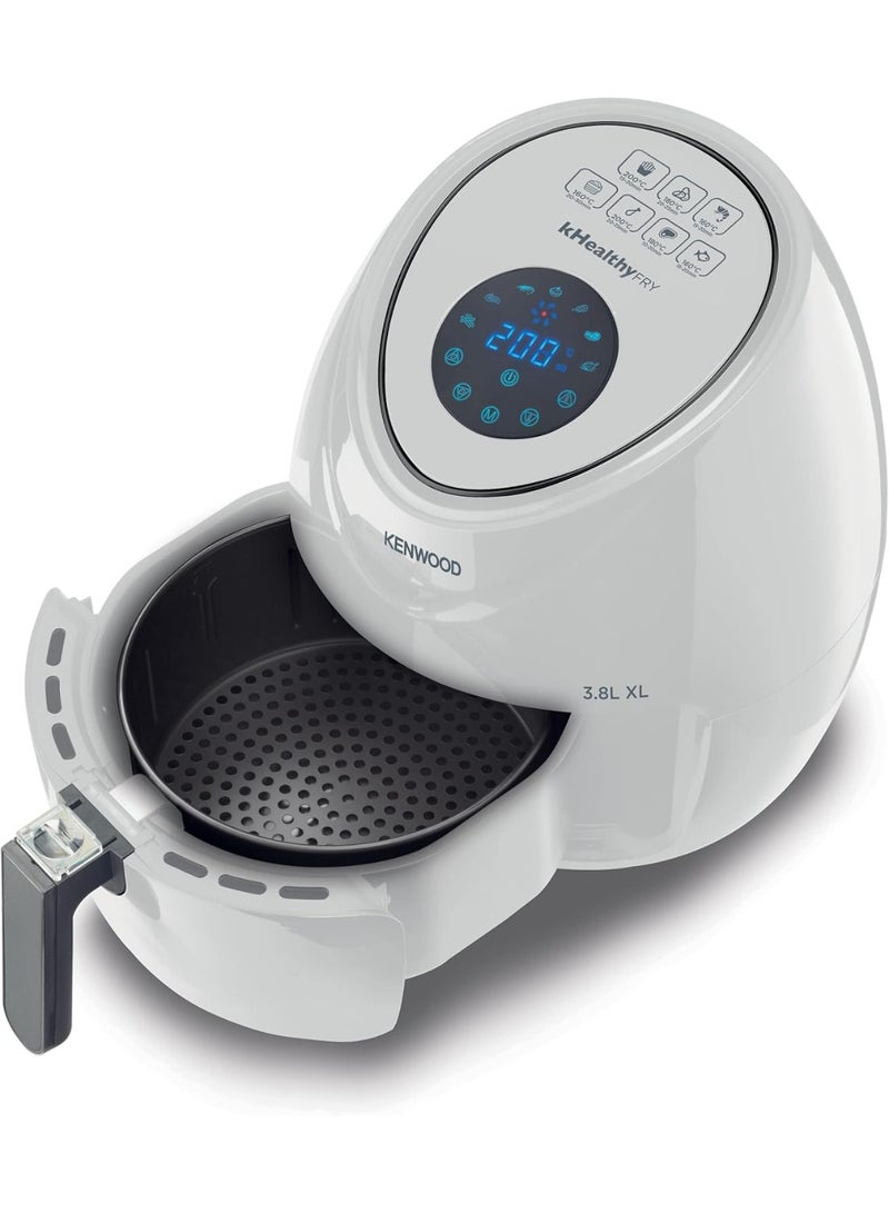 KENWOOD Khealthy Fry HFP30 Digital Air Fryer Non-Stick 1.7Kg XL, Capacity 1500W 3.8 L 1500 W HFP30 Offwhite - Image 5