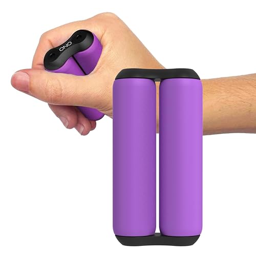 ONO Roller Handheld Fidget Toy for Adults Help Relieve Stress Anxiety Tension Promotes Focus Clarity Compact Portable Design Purple Full Size ABS Plastic - Image 1