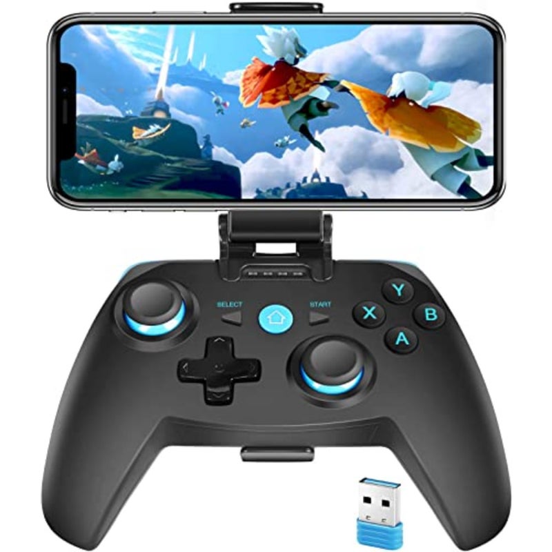 Gaming Controller, Gamepad, Bluetooth Controller for iPhone/Android/Windows/Steam Deck/ PS3and4, Xbox and DualShock Wireless Gamepad for Mobile Phone xCloud, Playstation Remote Play Gaming - Image 1