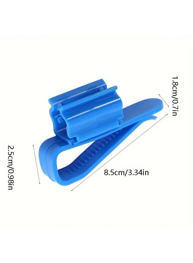 6 قطع مشابك أنابيب حوض السمك القوية من البولي كربونات مشابك خرطوم 8-16 مم تركيب بدون أدوات - Image 5