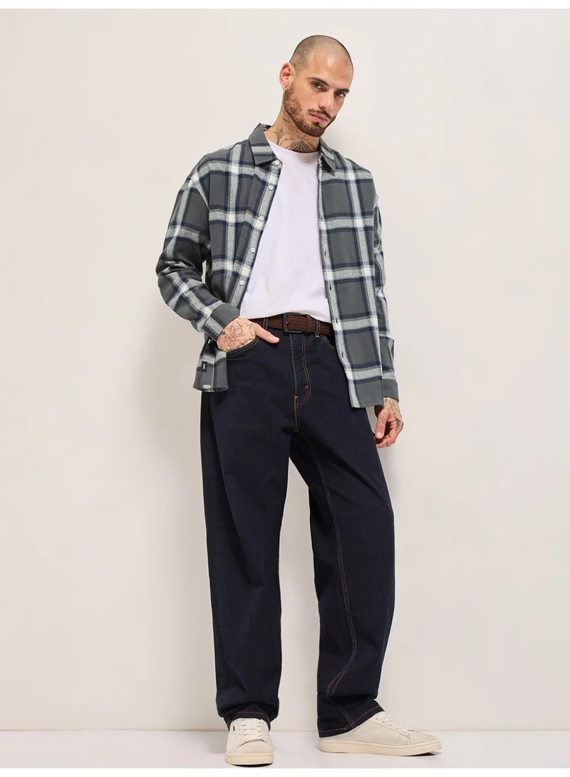 THE BEAR HOUSE  Men’s Long Sleeve Shirt – Classic, Comfortable and Stylish Essential for Work, Travel or Casual Outings for Men | Best Price UAE