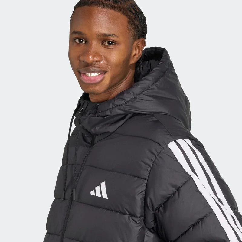Adidas Originals  Essentials CLIMAWARM 3 Stripes Synthetic Down Jackets for Men | Best Price UAE