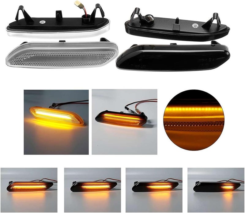 QASULER Dynamic Turn Signal Light for MINI - Image 3