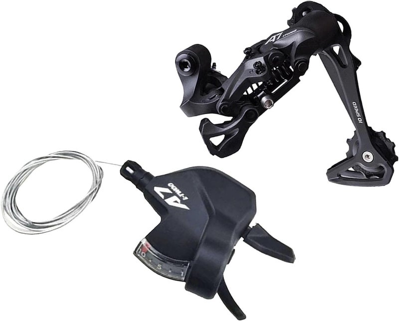 klarako كلاراكوبايك ديريلور خلفي مفتاح ديريلور 10 سرعات تركيب مباشر لدراجات الجبال، دراجات الطريق ودراجات السرعة - Image 1