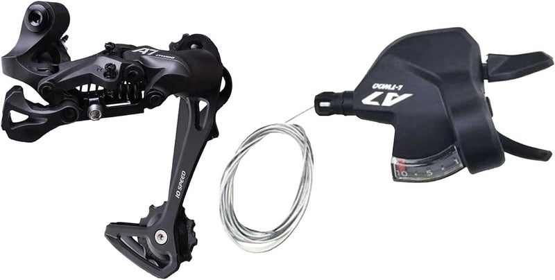 klarako كلاراكوبايك ديريلور خلفي مفتاح ديريلور 10 سرعات تركيب مباشر لدراجات الجبال، دراجات الطريق ودراجات السرعة - Image 3