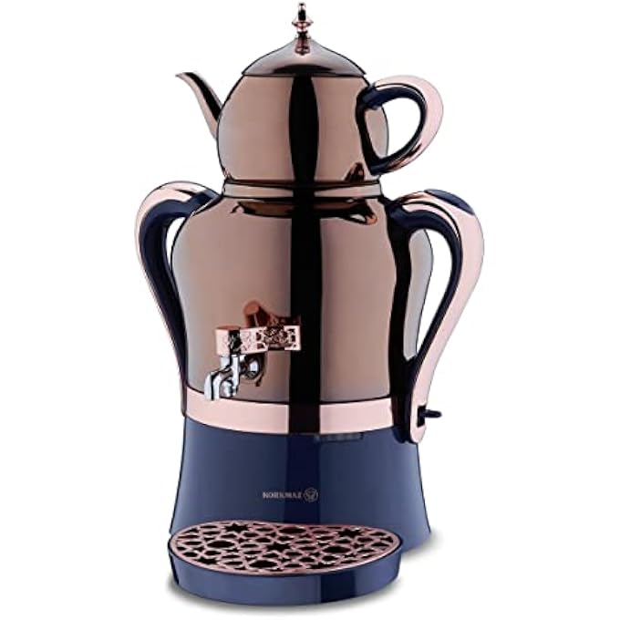 Korkmaz Hanedan Samovar Azura RosegoldRosegold - Image 1