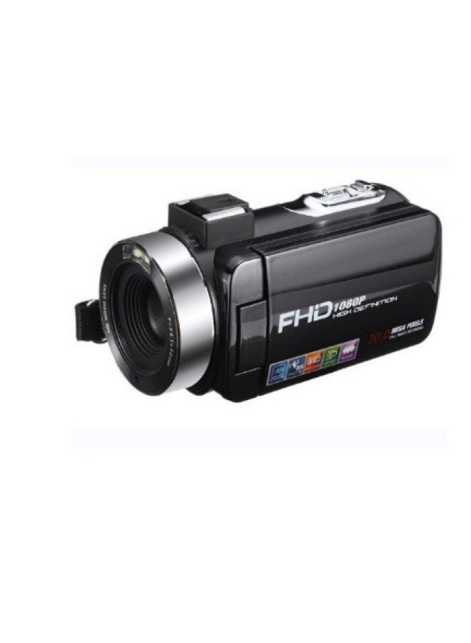 Generic 30 Million Pixel Digital Camera 1080p HD Screen Display DV Camcorder-Body Color:Standard English Black + 32g Memory Card  - Image 2