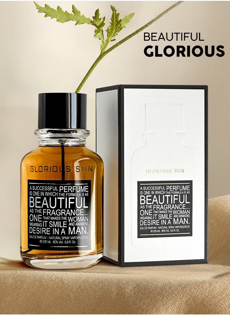 Linea De Bella Linea De Bella Glorious Sun EDP 200ml  - Image 3
