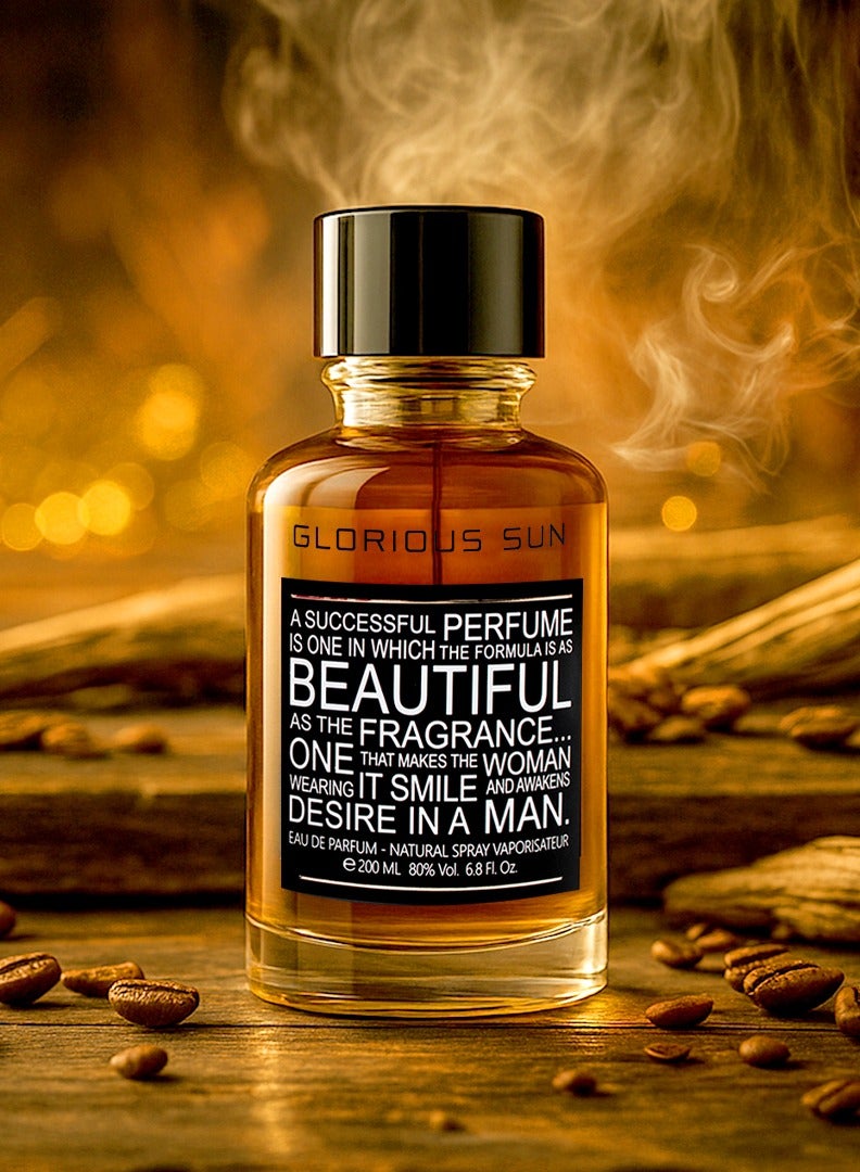 Linea De Bella Beautiful Glorious Sun 200ml EDP | Long Lasting Women’s Perfume with Floral & Fruity Notes | Luxury Perfume Gift for Women - Image 1